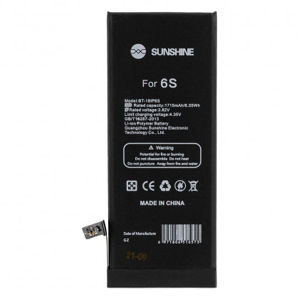 Аккумулятор Apple iPhone 6S, 1715 mAh, Sunshine, фото № 2 - ukr-mobil.com