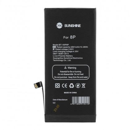 Аккумулятор Apple iPhone 8 Plus, 2675 mAh, Sunshine, фото № 4 - ukr-mobil.com