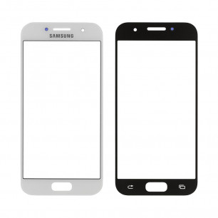 Стекло дисплея Samsung A320 Galaxy A3 2017, White