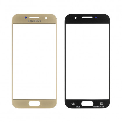 Стекло дисплея Samsung A320 Galaxy A3 2017, Gold, фото № 1 - ukr-mobil.com