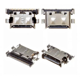 Коннектор зарядки Huawei P Smart Z, Y9 Prime 2019, 18 pins, USB type-C