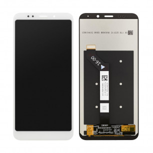 Дисплей Xiaomi Redmi 5 Plus, с тачскрином, High Quality, White