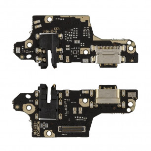 Шлейф Poco X3, X3 NFC, X3 Pro, с разъемом зарядки, гарнитуры, микрофоном, High Quality