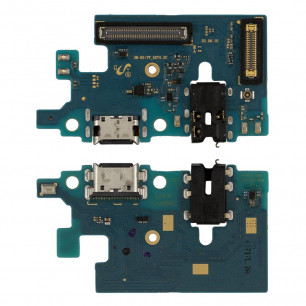 Шлейф Samsung M317 Galaxy M31s, с разъемом зарядки, гарнитуры, микрофоном, Original