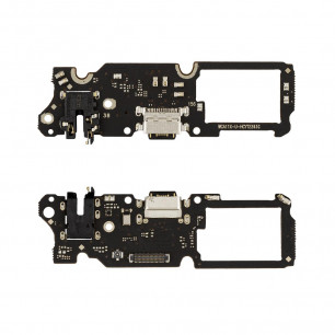 Шлейф Oppo A5 2020, A9 2020, с разъемом зарядки, гарнитуры, микрофоном, High Quality