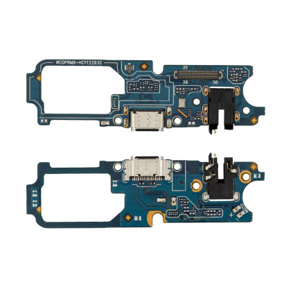 Шлейф Oppo Realme 6, с разъемом зарядки, гарнитуры, микрофоном, High Quality, фото № 1 - ukr-mobil.com
