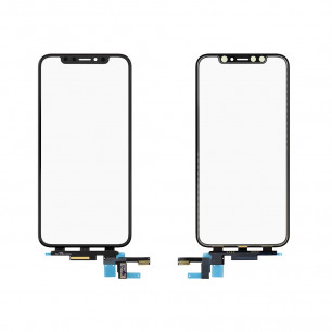 Стекло дисплея Apple iPhone X, с тачскрином, с пленкой OCA, Original