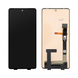 Дисплей Motorola Edge 20, Edge 20 Pro, с тачскрином, Original PRC, Black
