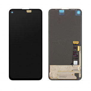 Дисплей Google Pixel 4A 5G, с тачскрином, Original, Black