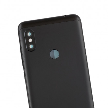 Задняя крышка Xiaomi Redmi Note 6 Pro, со стеклом камеры, Original, Black, фото № 4 - ukr-mobil.com
