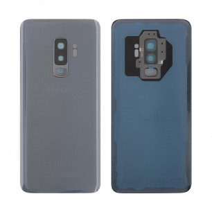 Задняя крышка Samsung G965 Galaxy S9 Plus, со стеклом камеры, Titanium Gray