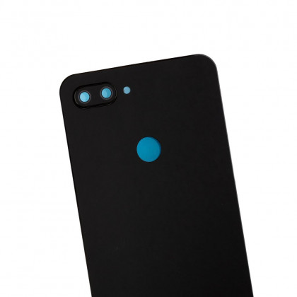 Задняя крышка Xiaomi Mi 8 Lite, со стеклом камеры, Black, фото № 4 - ukr-mobil.com