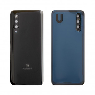 Задняя крышка Xiaomi Mi 9, со стеклом камеры, Black