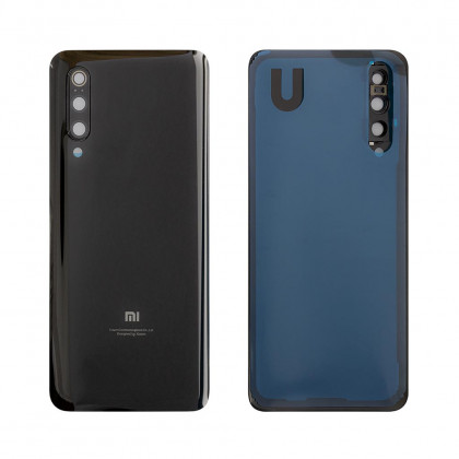 Задняя крышка Xiaomi Mi 9, со стеклом камеры, Black, фото № 1 - ukr-mobil.com