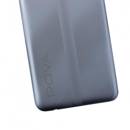 Задняя крышка Tecno Pova 2 (LE7n), Dazzle Black, фото № 4 - ukr-mobil.com