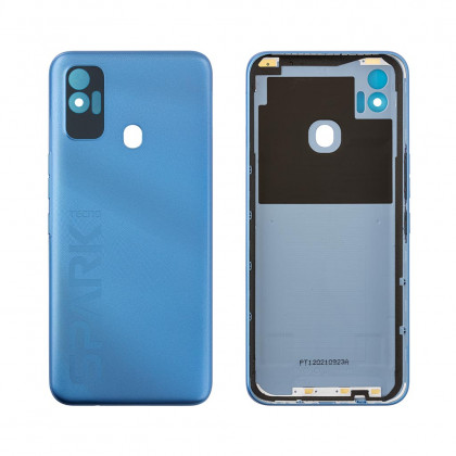 Задняя крышка Tecno Spark 7 (KF6n), Morpheus Blue, фото № 1 - ukr-mobil.com