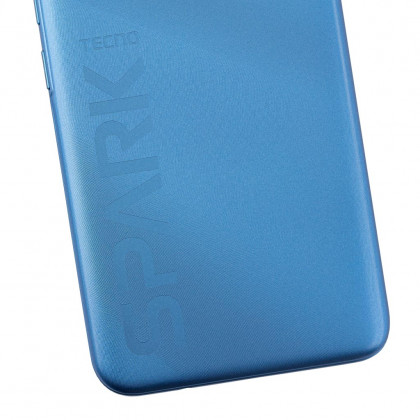 Задняя крышка Tecno Spark 7 (KF6n), Morpheus Blue, фото № 2 - ukr-mobil.com