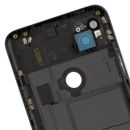Задняя крышка Google Pixel 4A, со стеклом камеры, Original, Black, фото № 5 - ukr-mobil.com