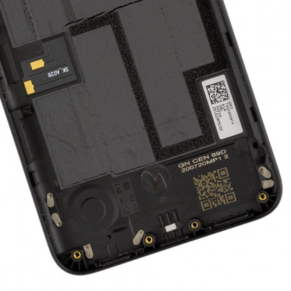Задняя крышка Google Pixel 4A, со стеклом камеры, Original, Black, фото № 3 - ukr-mobil.com