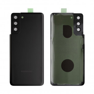 Задняя крышка Samsung G996 Galaxy S21 Plus, со стеклом камеры, Original PRC, Phantom Black