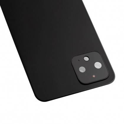 Задняя крышка Google Pixel 4, со стеклом камеры, Original, Black, фото № 2 - ukr-mobil.com