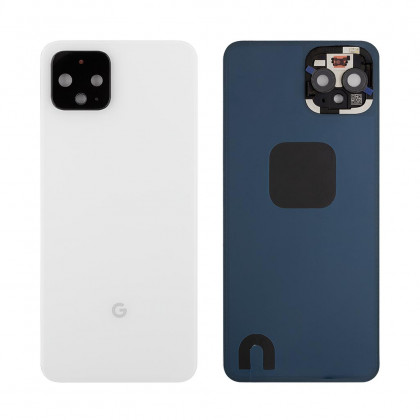 Задняя крышка Google Pixel 4, со стеклом камеры, Original, White, фото № 1 - ukr-mobil.com