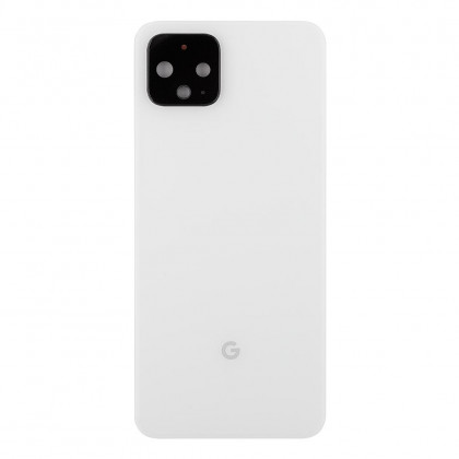 Задняя крышка Google Pixel 4, со стеклом камеры, Original, White, фото № 2 - ukr-mobil.com