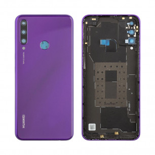 Задняя крышка Huawei Y6P 2020 (MED-LX9, MOA-LX9N), со стеклом камеры, Original PRC, Phantom Purple