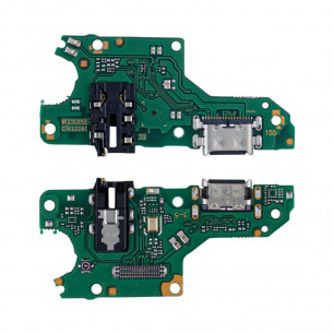 Шлейф Huawei P Smart 2021, с разъемом зарядки, гарнитуры, микрофоном, High Quality