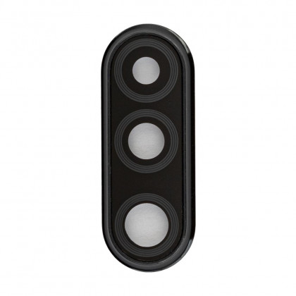 Стекло камеры Huawei P30 Lite (MAR-L01A, MAR-L21A, MAR-LX1A, MAR-LX1M), Nova 4e, с рамкой, Black, фото № 3 - ukr-mobil.com