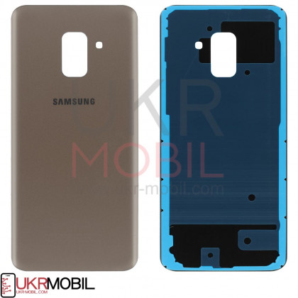 Задняя крышка Samsung A530 Galaxy A8 2018, Gold - ukr-mobil.com