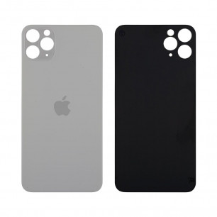 Задняя крышка Apple iPhone 11 Pro Max, большой вырез под камеру, Original, White