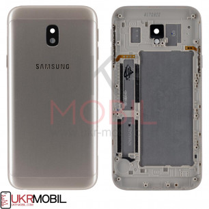 Задняя крышка Samsung J330 Galaxy J3 2017, Gold