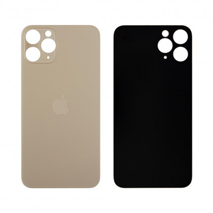 Задняя крышка Apple iPhone 11 Pro, большой вырез под камеру, Original, Gold, фото № 1 - ukr-mobil.com