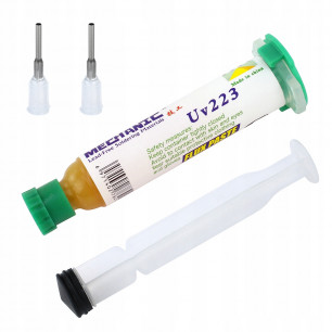 Флюс Mechanic UV-223, безотмывочный, без содержания галагенов, с толкателем, 10 g