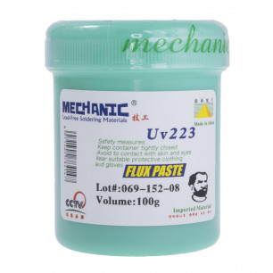 Флюс Mechanic UV-223, безотмывочный, без содержания галагенов, 100 g
