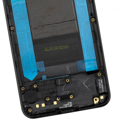 Задняя крышка Google Pixel 3A, со стеклом камеры, Original, Black, фото № 2 - ukr-mobil.com
