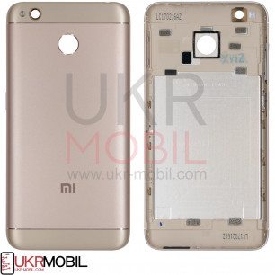 Задняя крышка Xiaomi Redmi 4x, Gold