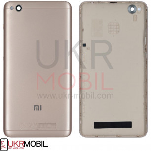 Задняя крышка Xiaomi Redmi 4a, Gold