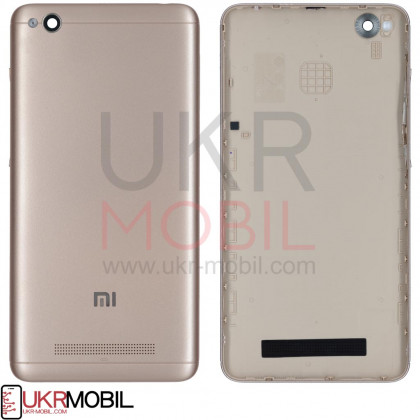 Задняя крышка Xiaomi Redmi 4a, Gold - ukr-mobil.com