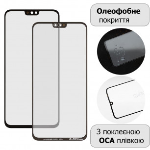 Стекло дисплея Huawei Honor 8X (JSN-L21), с OCA пленкой, Original