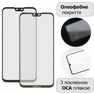 Стекло дисплея Huawei P Smart 2019 (POT-L21, POT-LX1), с OCA пленкой, Original