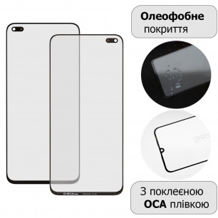 Стекло дисплея Huawei Nova 8i (NEN-LX1, NEN-L22), Honor 50 Lite, Honor X20 (NTN-L22), с OCA пленкой, Original