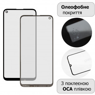 Стекло дисплея Huawei P40 Lite E (ART-L28, ART-L29), Y7p 2020, Honor 9C, с OCA пленкой, Original