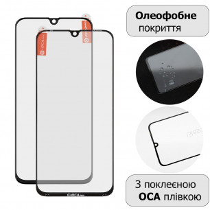 Стекло дисплея Samsung A405 Galaxy A40 2019, с OCA пленкой, Original