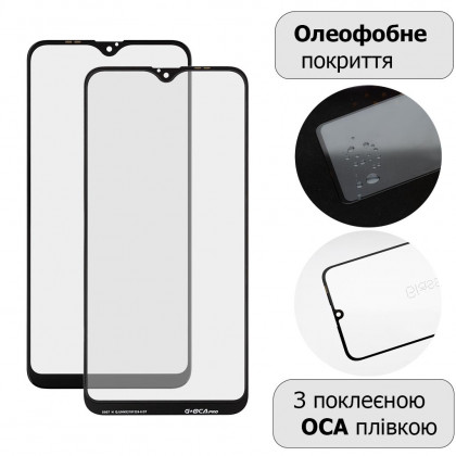 Стекло дисплея Samsung A105 Galaxy A10 2019, с OCA пленкой, Original, Black, фото № 1 - ukr-mobil.com