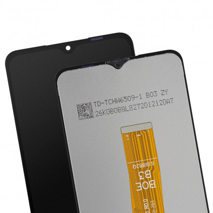 Дисплей Samsung A127 Galaxy A12, GH82-26485A, с тачскрином, Service Pack Original, Black, фото № 3 - ukr-mobil.com