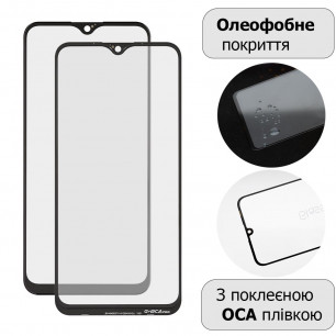 Стекло дисплея Vivo Y11 (2019), Y12 (2019), Y15 (2019), Y17 (2019), с OCA пленкой, Original
