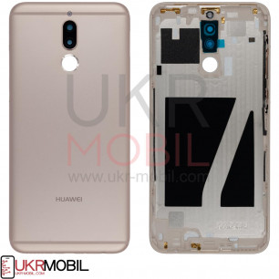 Задняя крышка Huawei Mate 10 Lite, Nova 2i (RNE-L01, L02, L03, RNE-L21, L22, L23), Gold