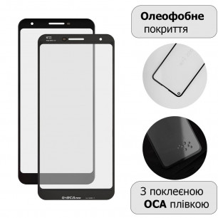 Стекло дисплея Google Pixel 3A XL, с OCA пленкой, Original